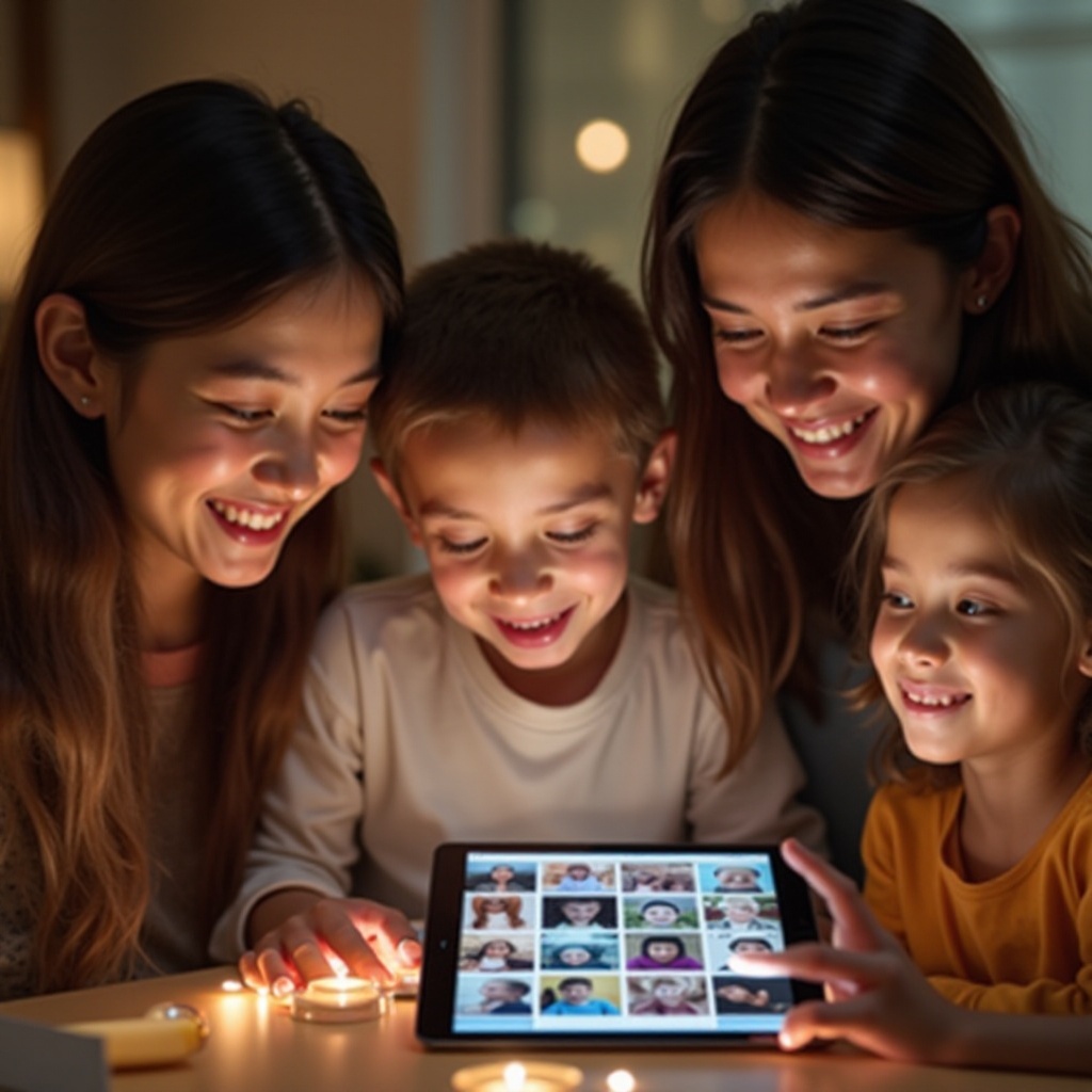 wie man Fotos auf iCloud mit der Familie teilt