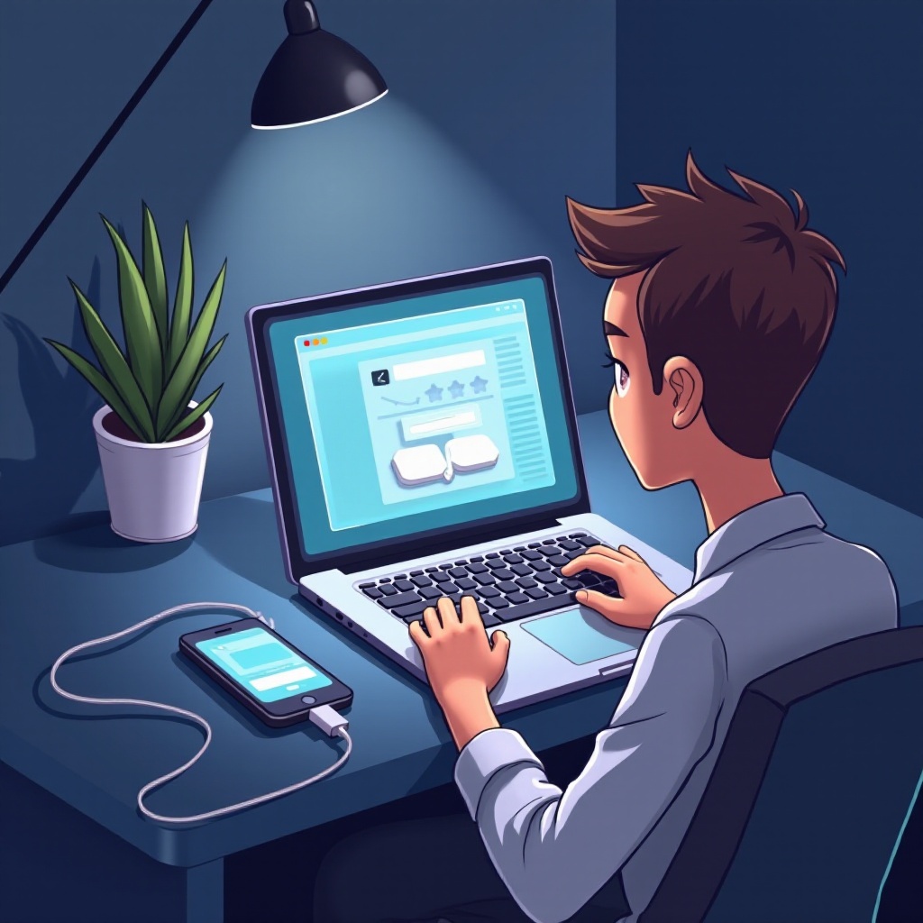 backup naar pc met kapotte iPhone-oplaadpoort