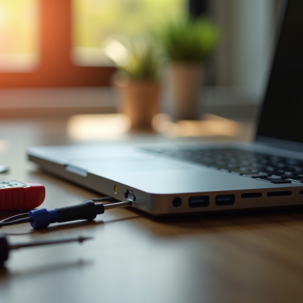 la porta di ricarica del laptop non funziona