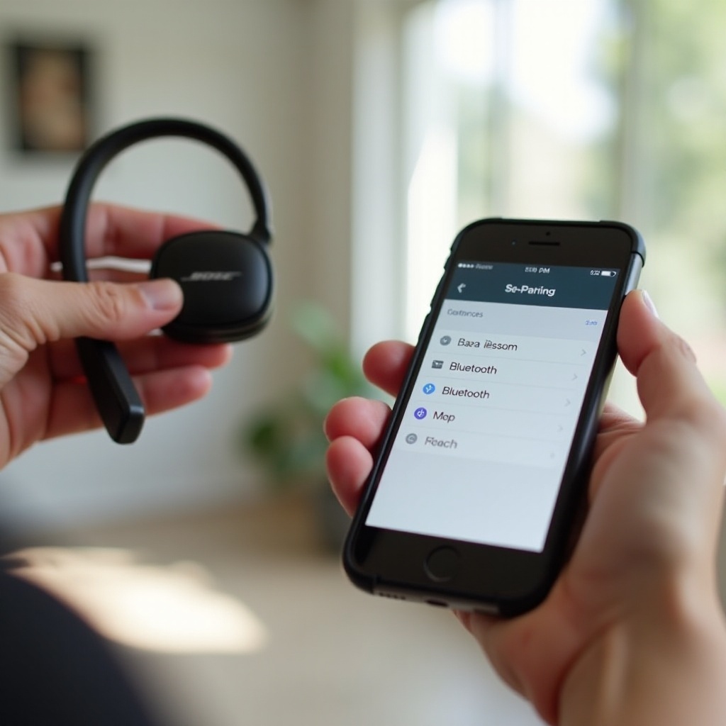 comment appairer le casque Bose Presence à un iPhone