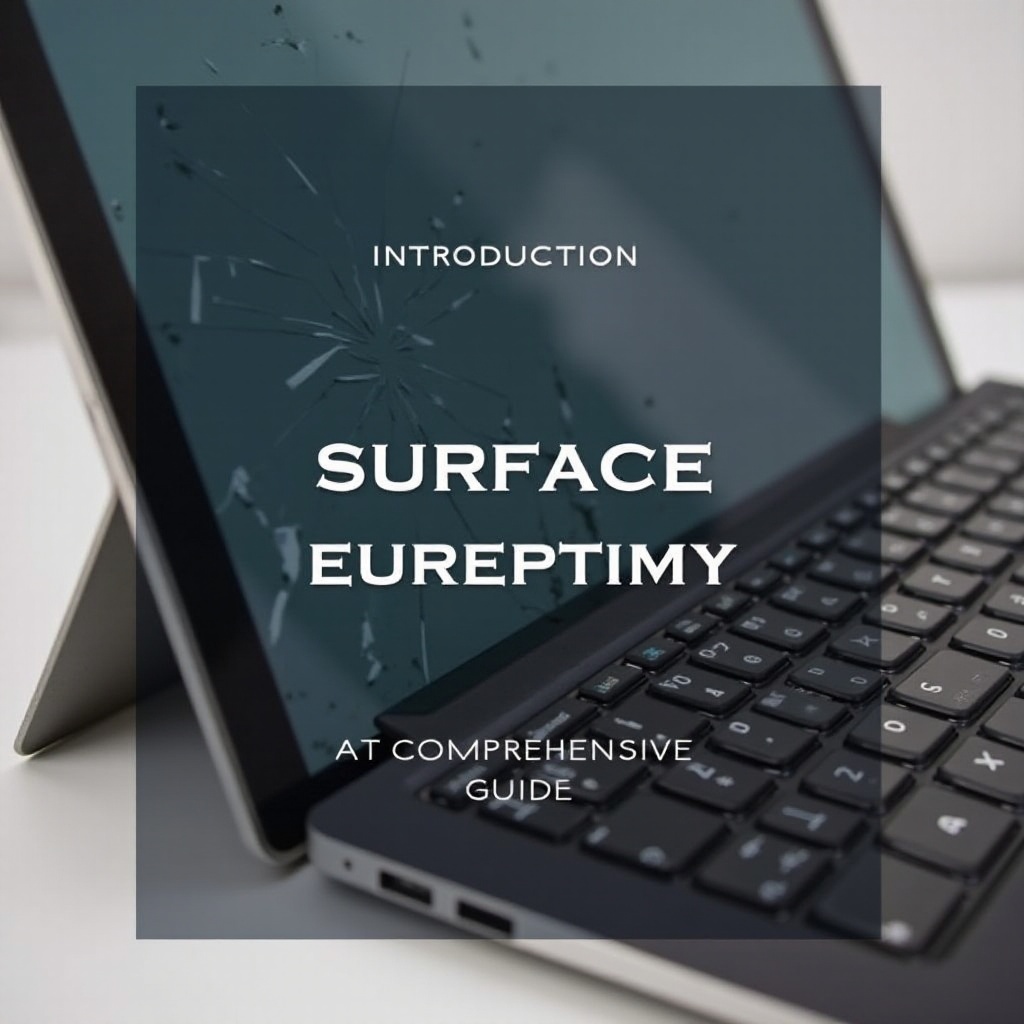 Surface Laptop 3 螢幕裂了