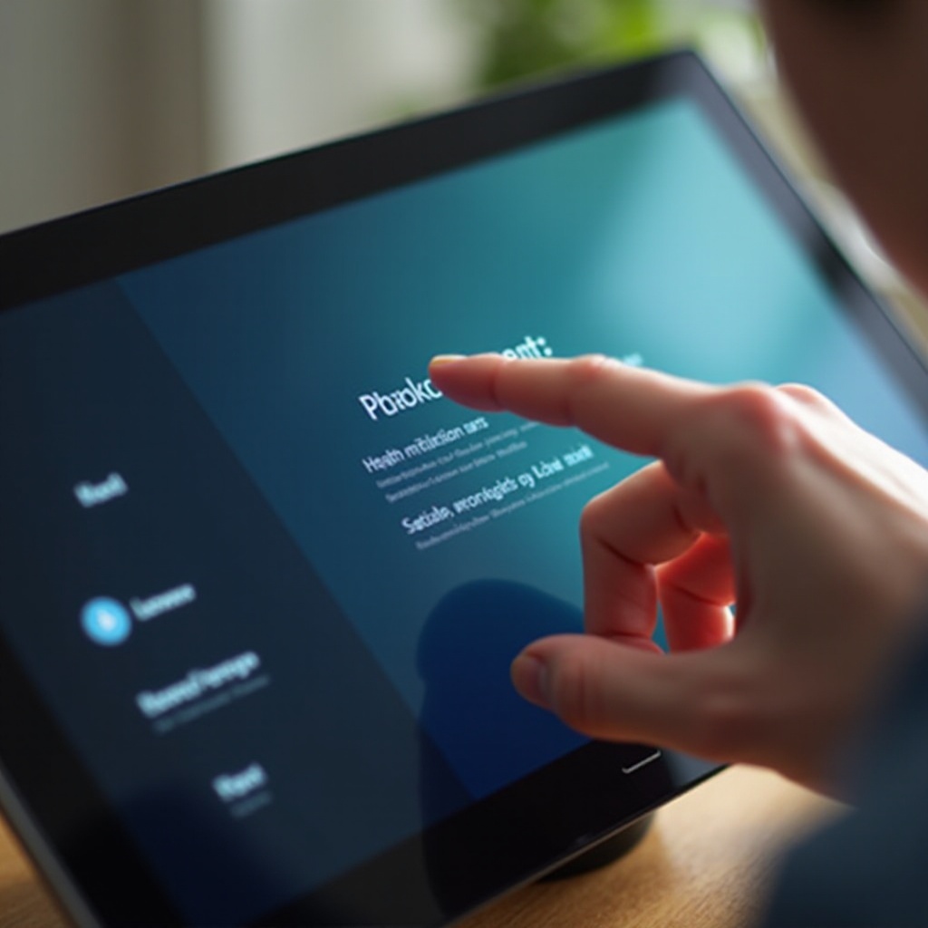 Echo Show -kosketusnäyttö ei toimi