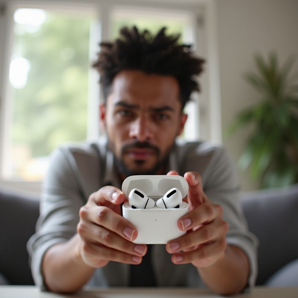 AirPod-Hülle lässt sich nicht einschalten