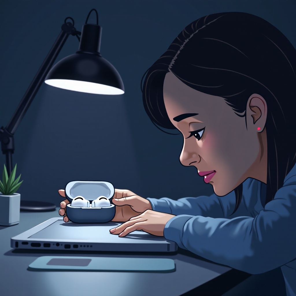 la custodia degli AirPods non si accende