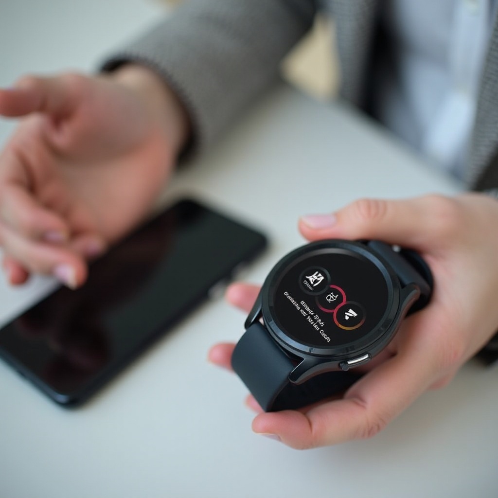 como conectar o smartwatch ao smartphone
