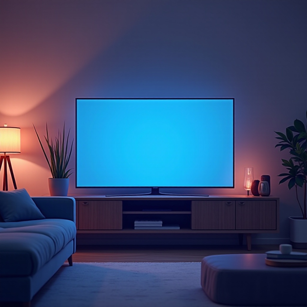 waarom is mijn LG-televisie blauw