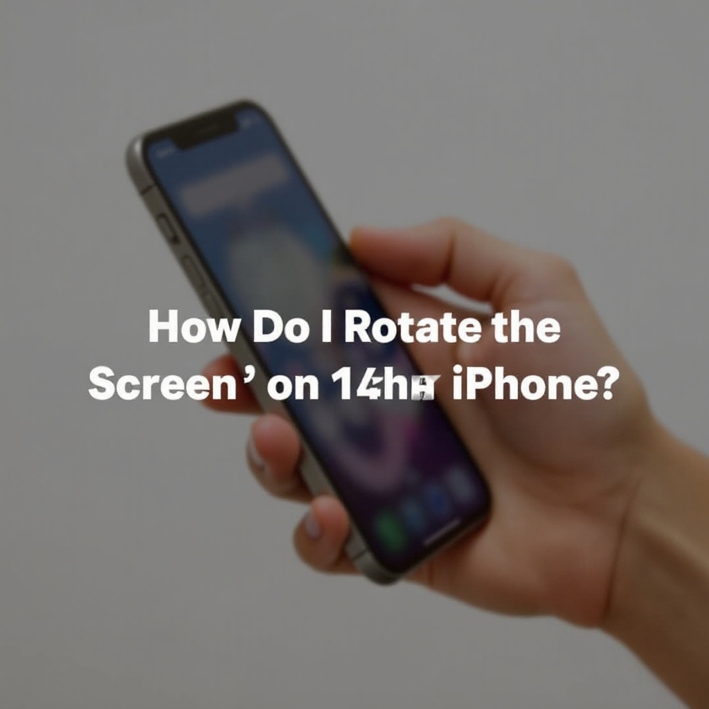 come ruoto lo schermo sul mio iPhone