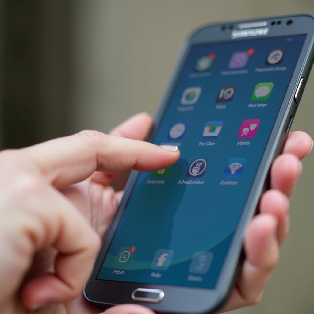 come eliminare le app su un telefono Samsung