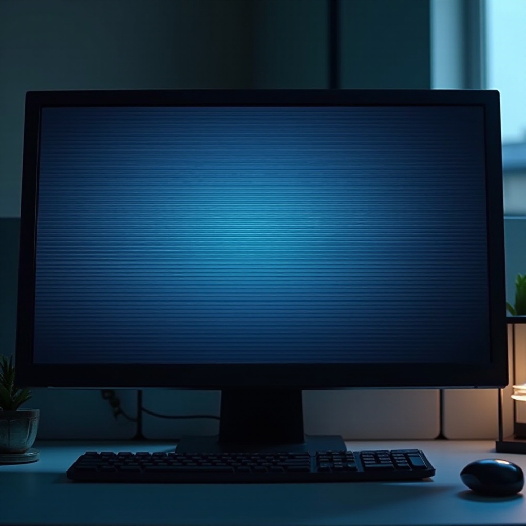 linhas horizontais no monitor LCD