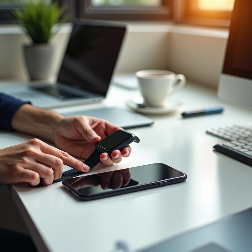 how to set smart watch to phone