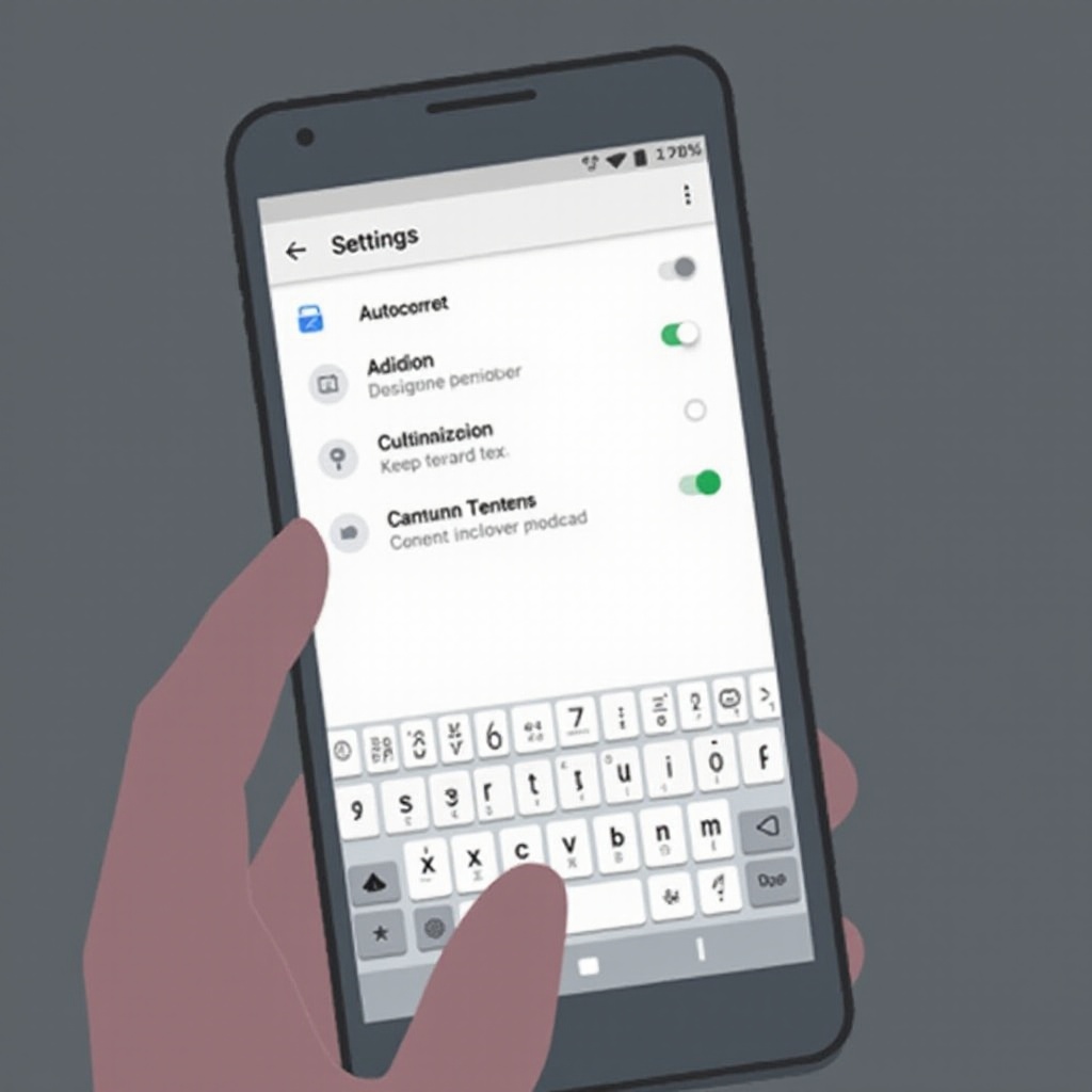 comment modifier la correction automatique sur Android