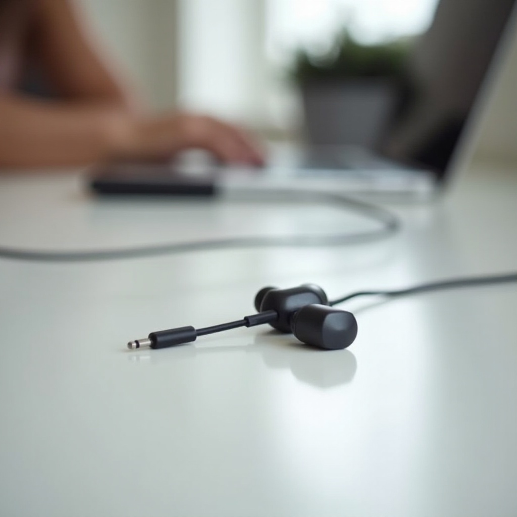 Bose QuietComfort Ultra -nappikuulokkeiden liittäminen pistokkeella