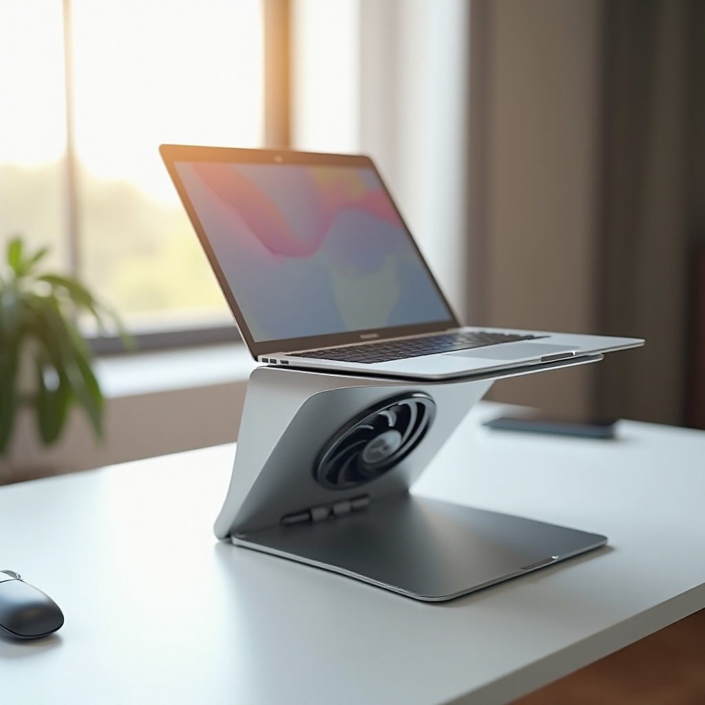 Laptop-Lüfter mit Ständer