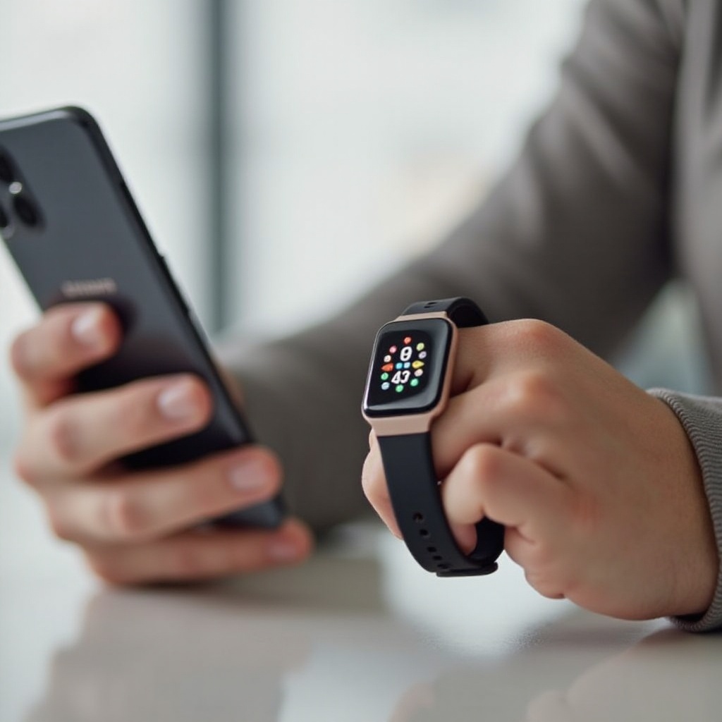 wie man eine Smartwatch mit einem Samsung-Telefon verbindet