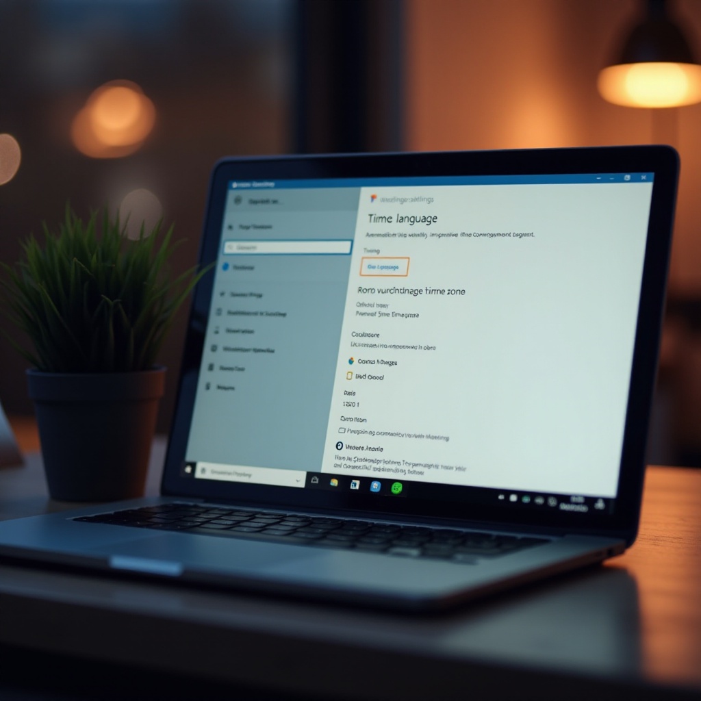 cómo cambiar la zona horaria en Windows 11