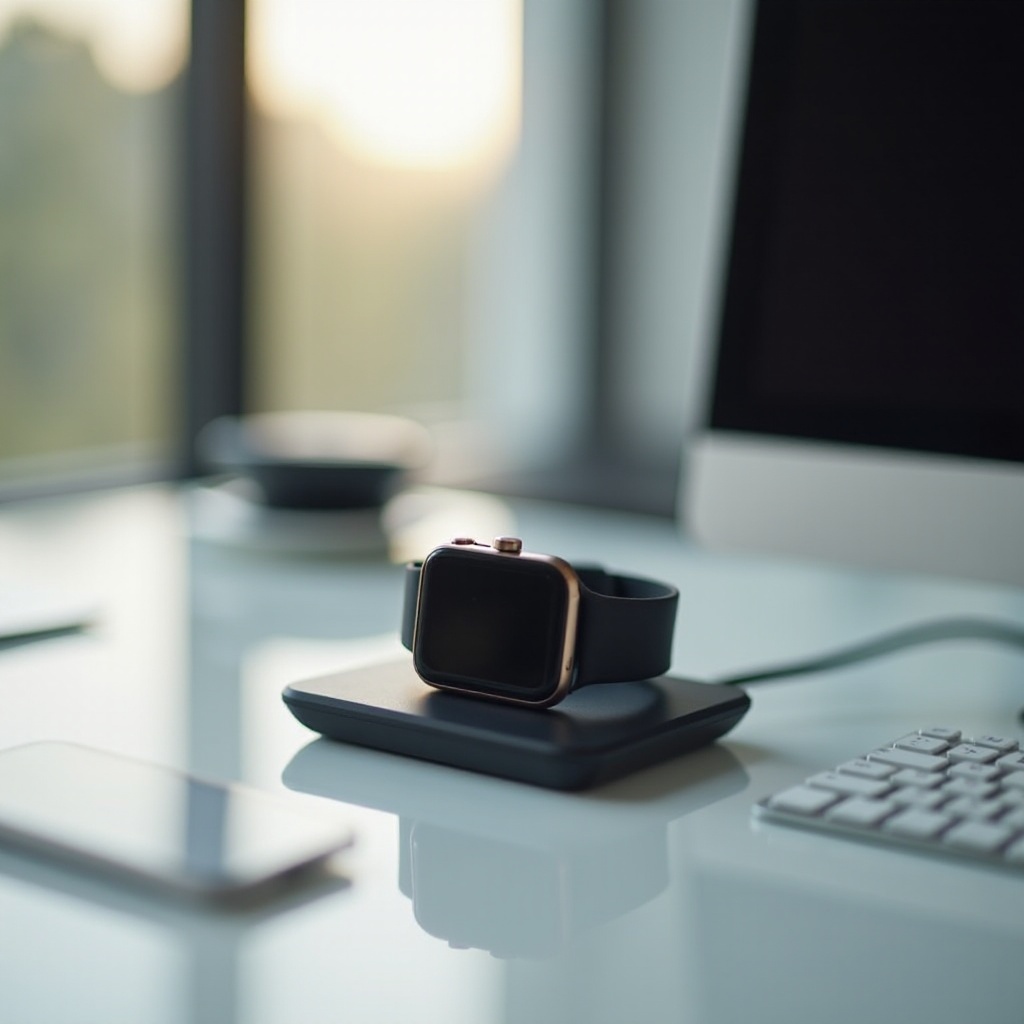 como carregar a bateria do smartwatch