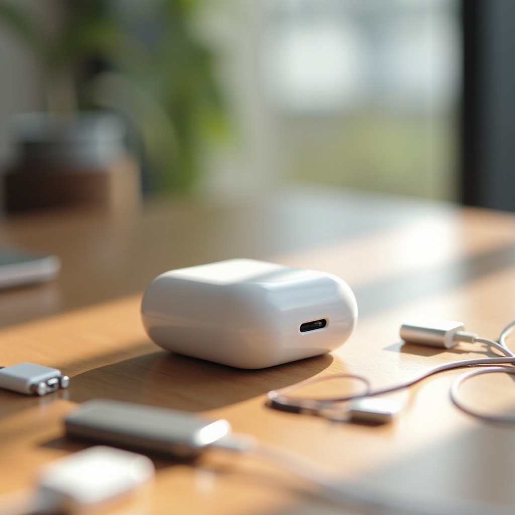 de AirPods-case gaat niet aan