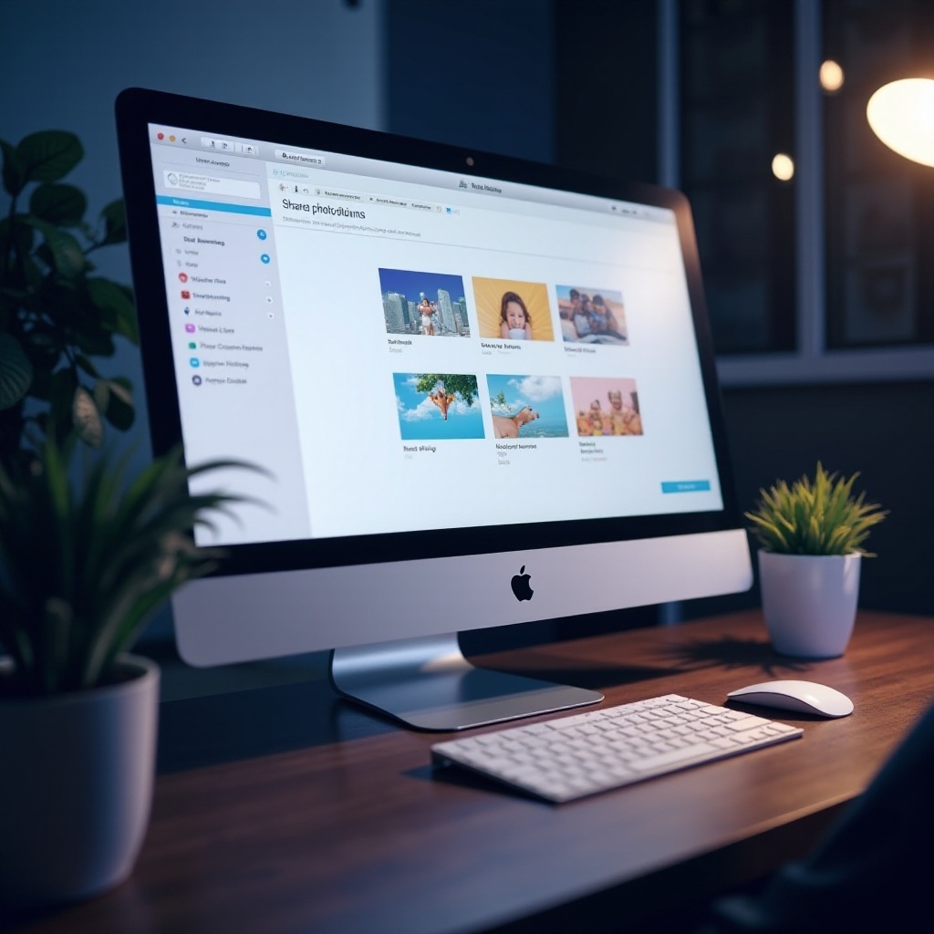 如何在 iCloud 上與家人共享照片