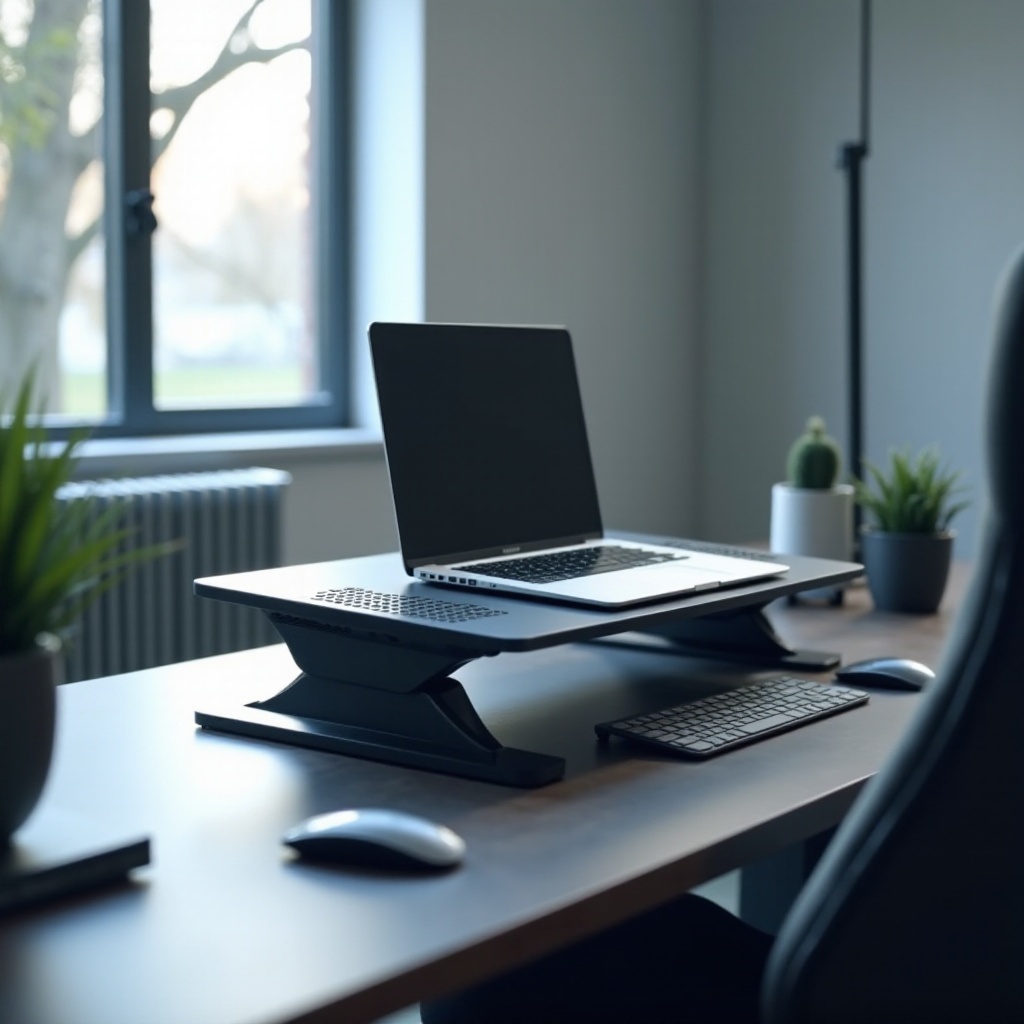 ventola per laptop con supporto