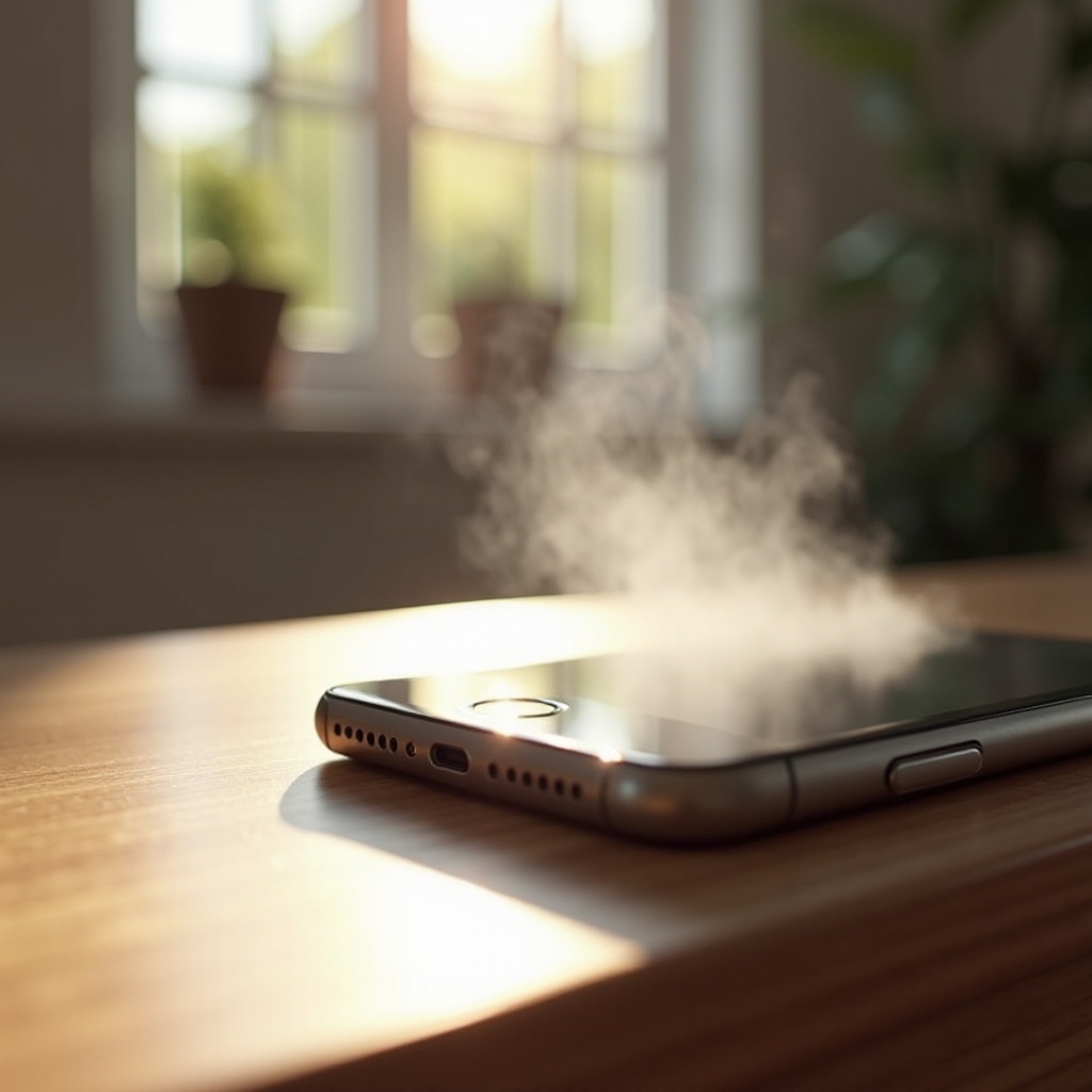 iphone gets hot when using
