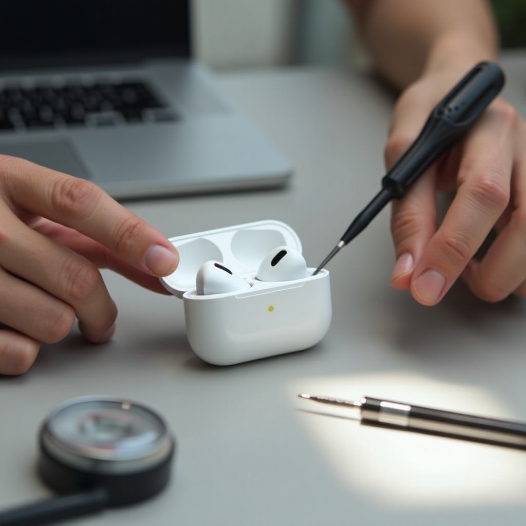 le boîtier des AirPods ne s'allume pas