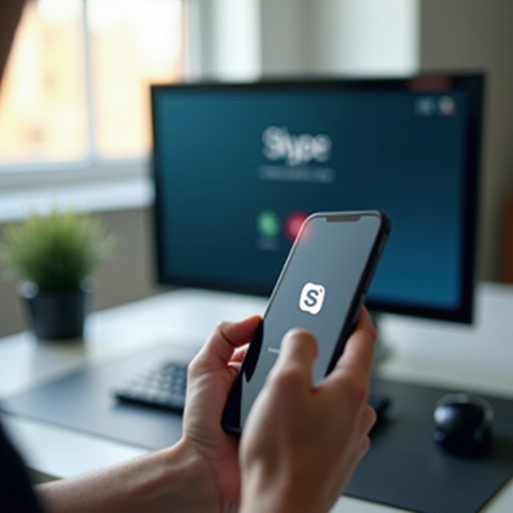 Skype-Anrufe automatisch auf meinem PC vom Telefon aus beantworten