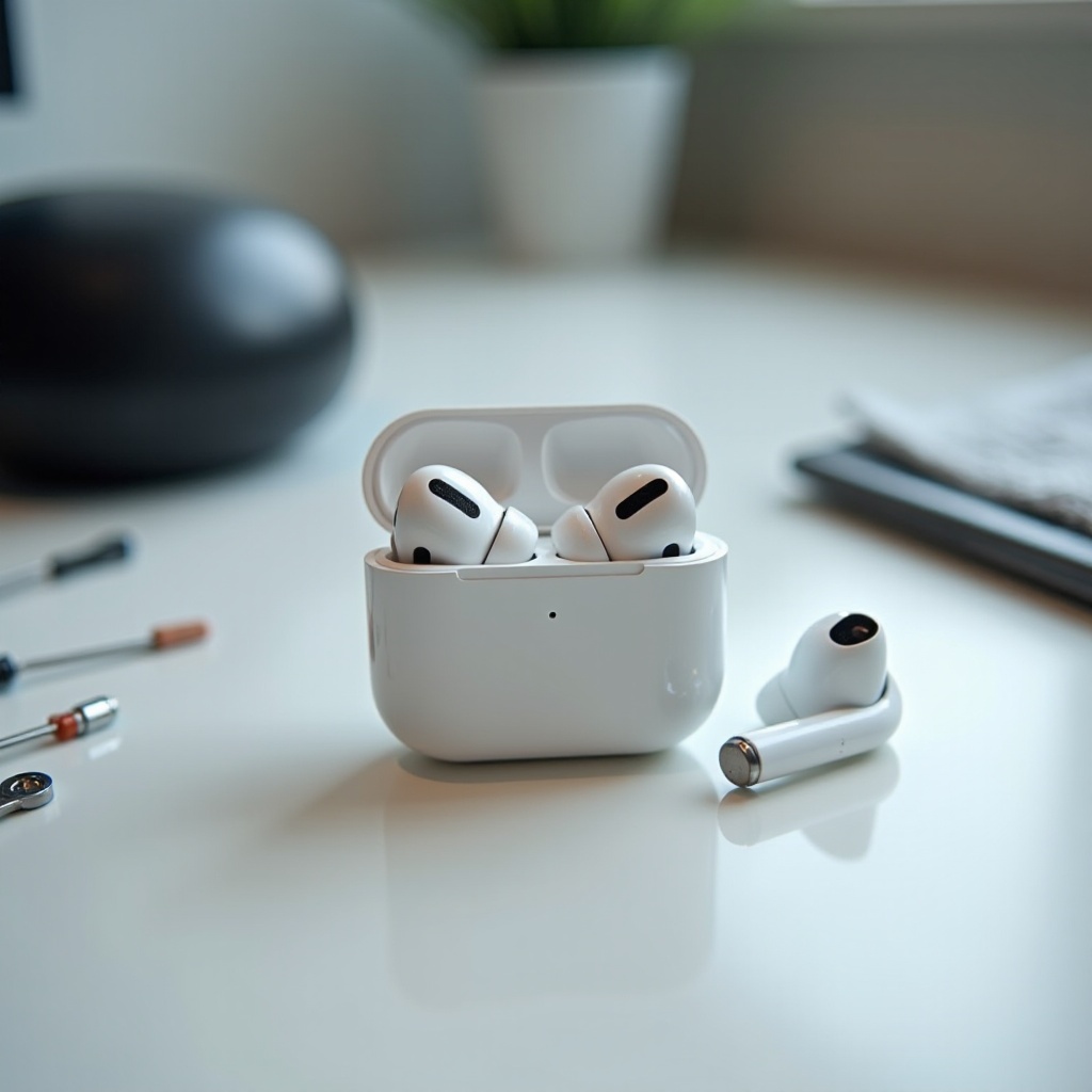 la funda de los AirPods no enciende