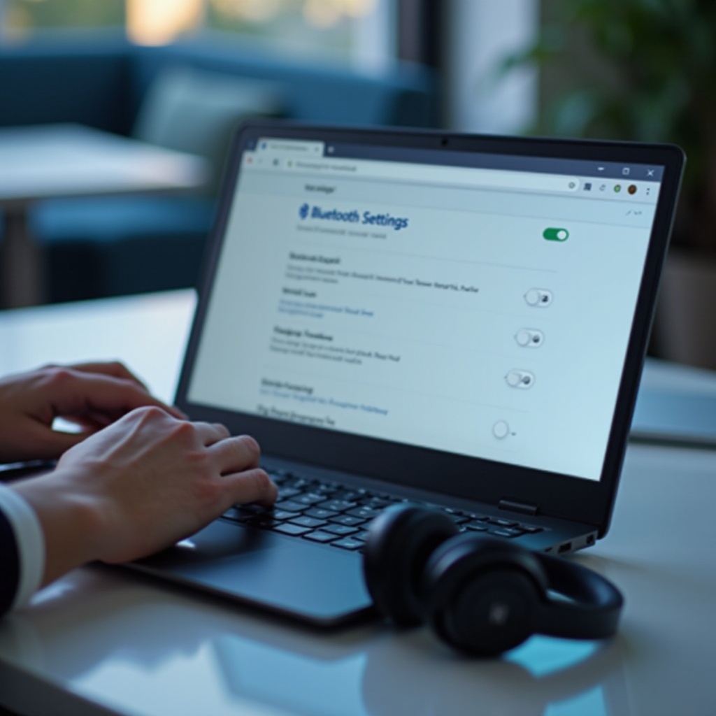 como corrigir o áudio Bluetooth ruim no Chromebook