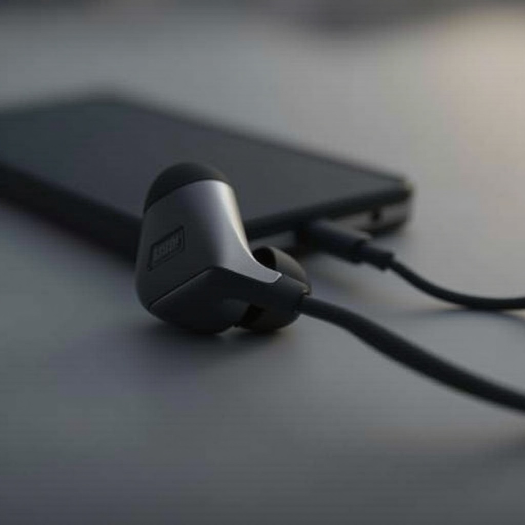 Bose QuietComfort Ultra -nappikuulokkeiden liittäminen pistokkeella