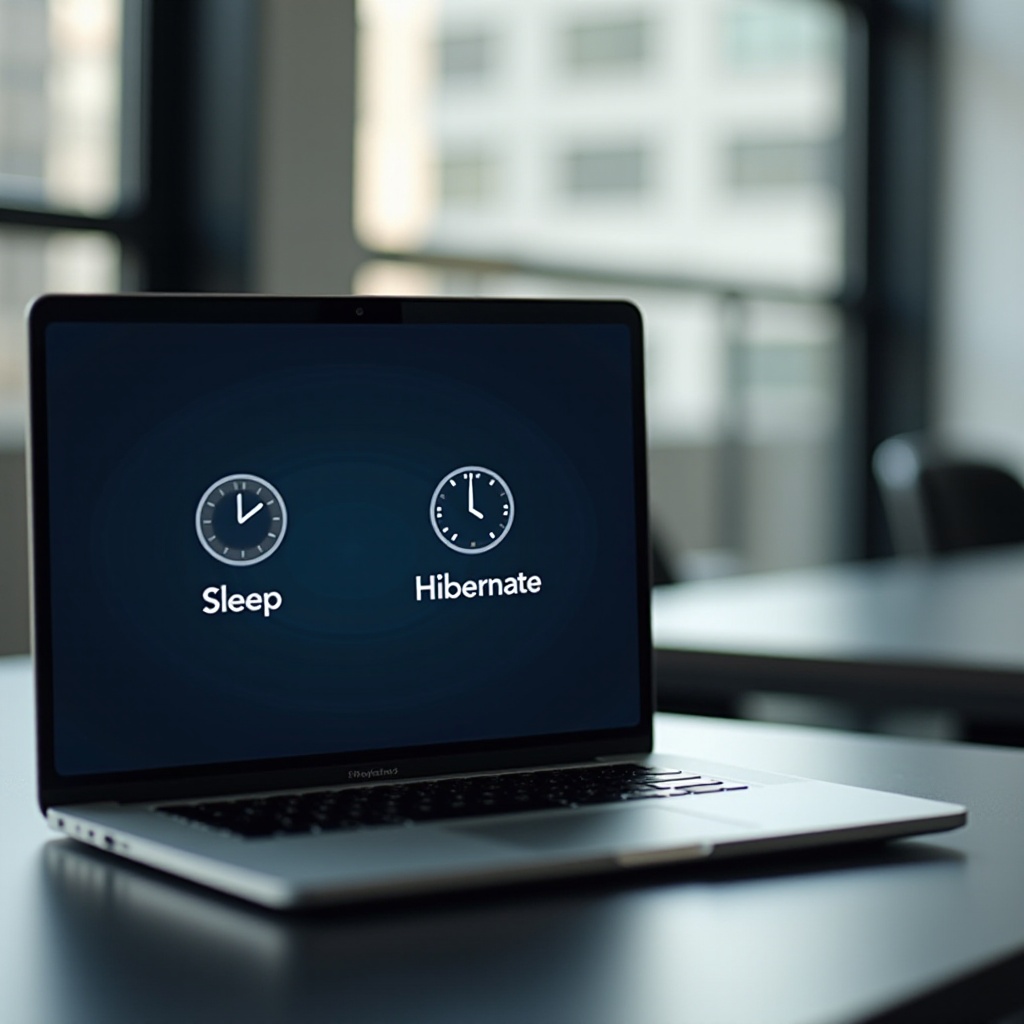 pc difference between sleep and hibernate