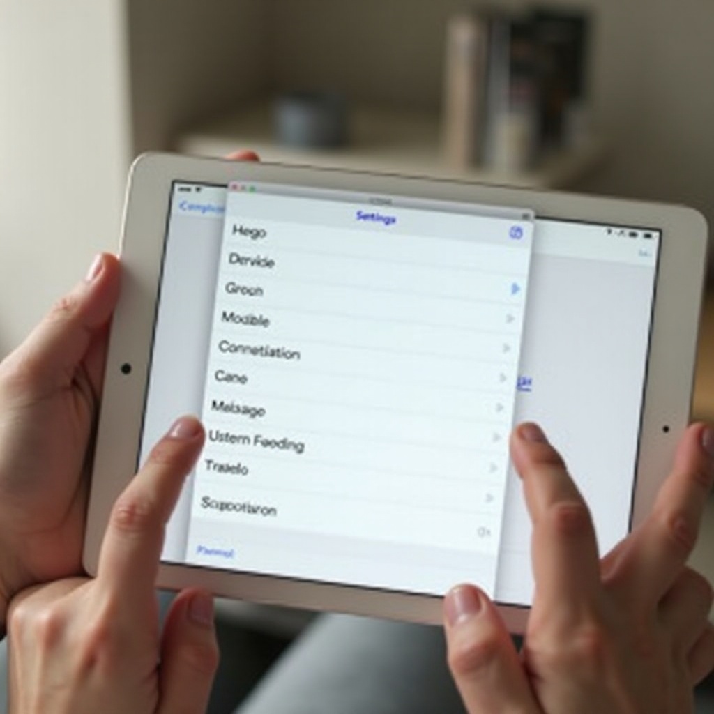 wie man die Sprache auf einem iPad ändert