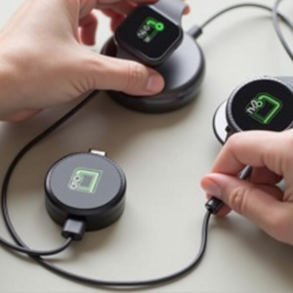 cómo conectar el cargador al reloj inteligente