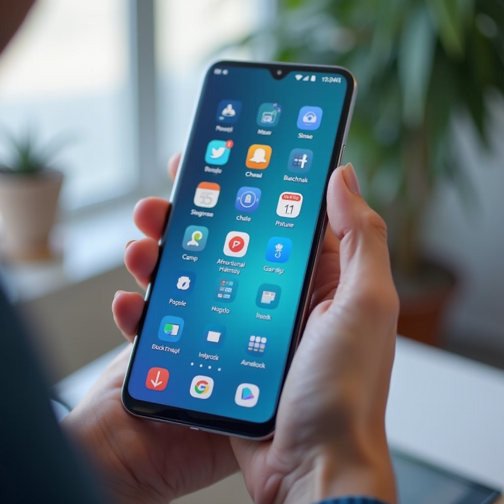 disposition de l'écran d'accueil verrouillée Samsung