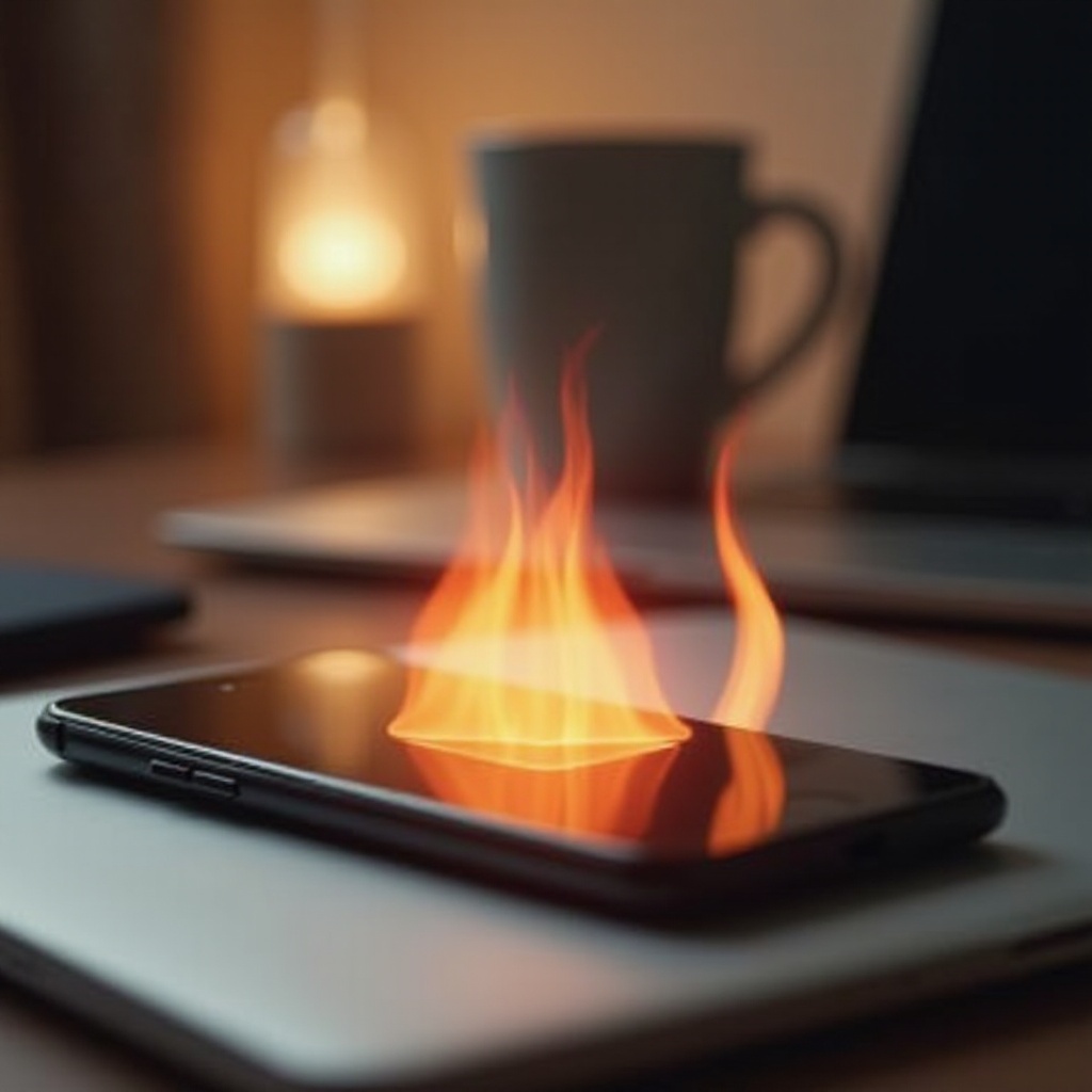 o iPhone fica quente ao usar