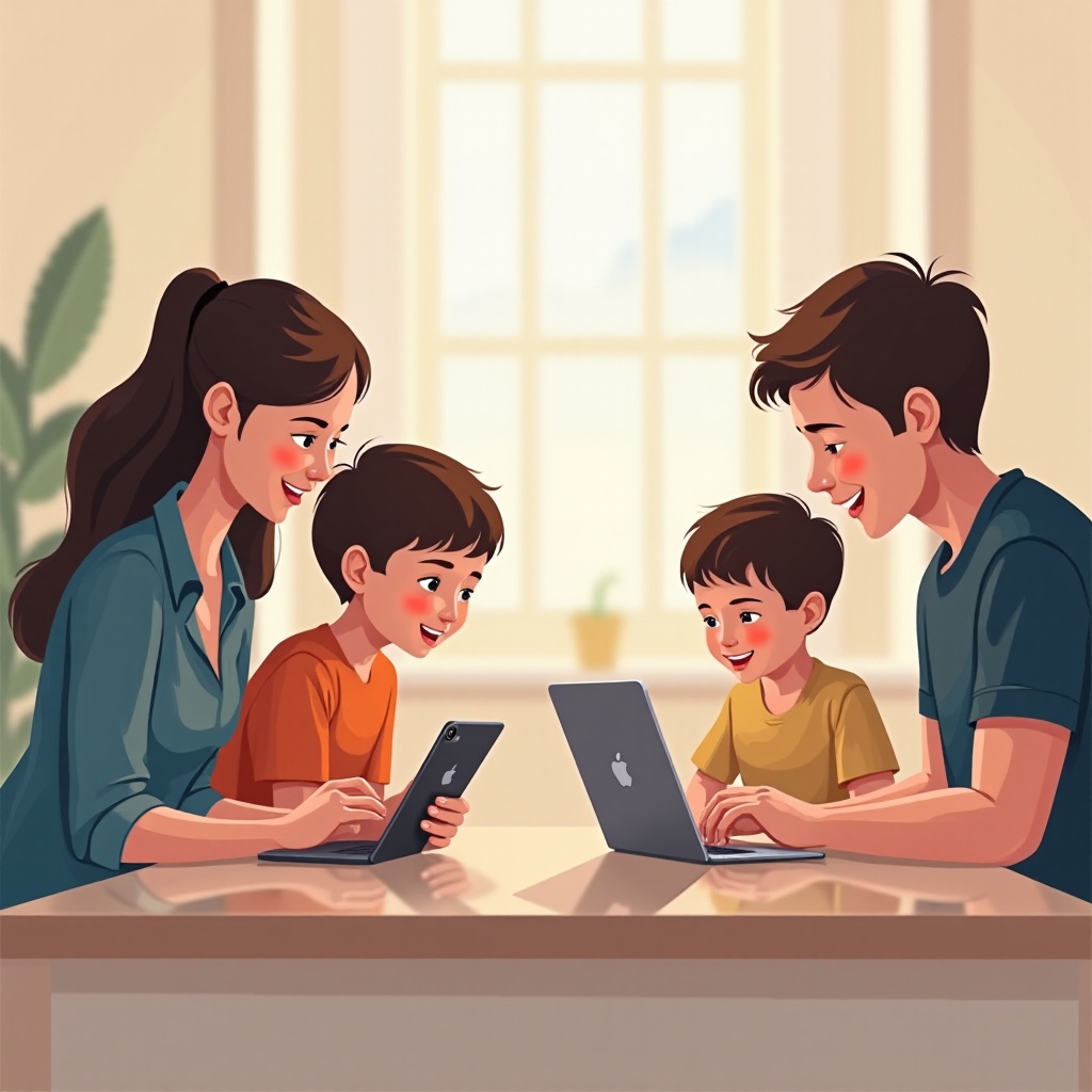 how to share photos on icloud with family